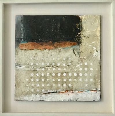 Christiana Sieben: Steady State (30 x 30 cm, Karton, mixed media)